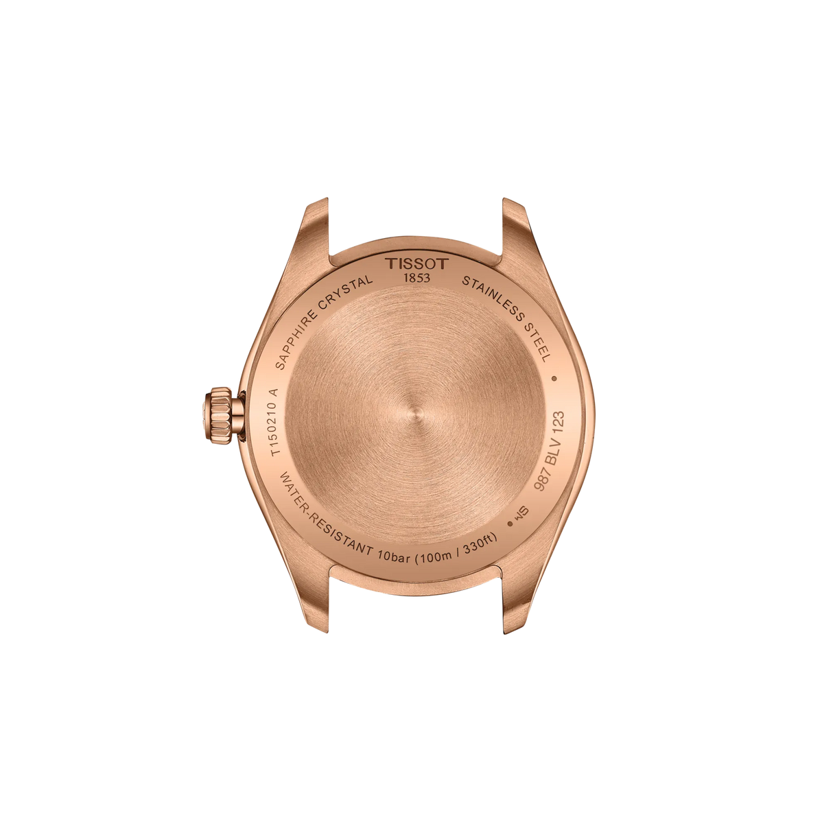 PR 100 Quarzo Acciaio Rosato Marrone 34mm