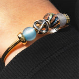 Agata Blu Chiaro Rotonda-Beads-TROLLBEADS-Gioielleria Granarelli