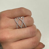 CRIVELLI ring WHITE DIAMONDS