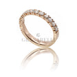 Anello Fedina Half Eternity Diamanti 0.69kt in oro rosa-Anelli-GRANARELLI-Gioielleria Granarelli