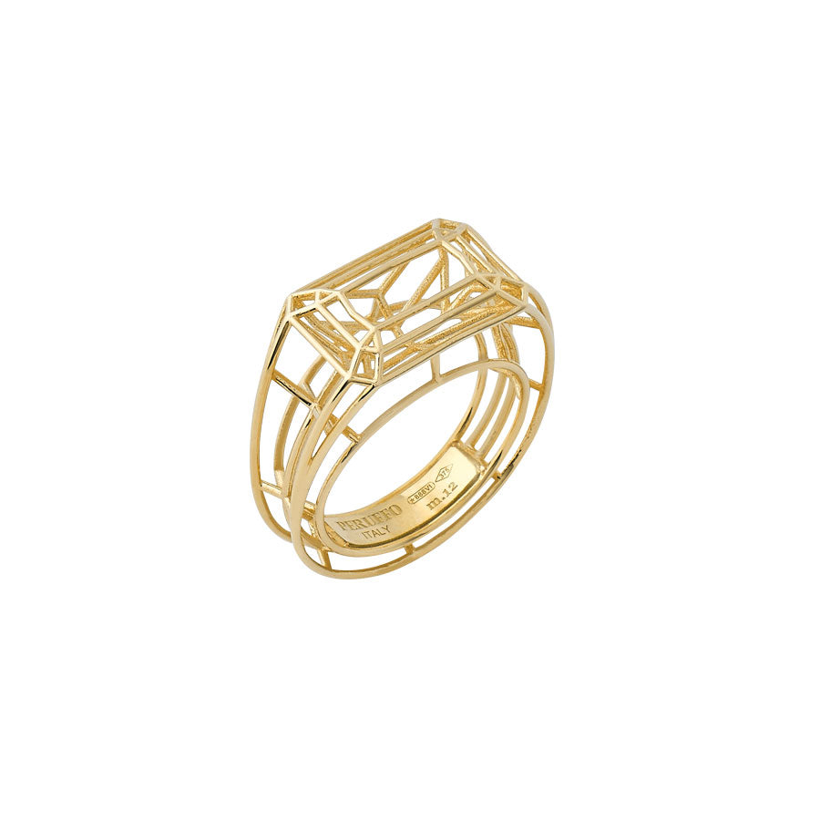 Anello Sagomato taglio Baguette