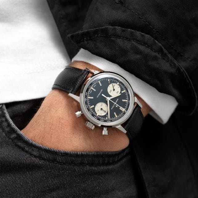 American Classic Intra-Matic Chronograph H-Orologi-HAMILTON- [SKU] -Gioielleria Granarelli