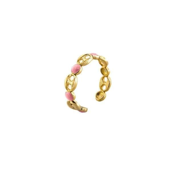 Anello Alessandro Enriquez Maglia Marina Rosa-Anelli-RUE DES MILLE- [SKU] -Gioielleria Granarelli