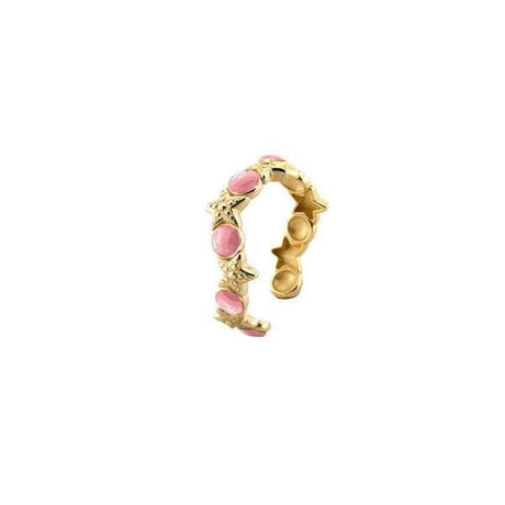 Anello Alessandro Enriquez Stelle Rosa-Anelli-RUE DES MILLE- [SKU] -Gioielleria Granarelli