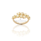 Anello Anniversary Diamanti Fancy taglio Cuore 2.28kt-RECARLO-R67CO021/G219FA-14-Gioielleria Granarelli