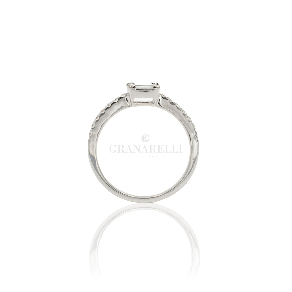 Anello Baguette Diamanti Bianchi Oro Bianco-Anelli-CRIVELLI-14-Gioielleria Granarelli