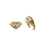 Anello Barbie Pietra taglio Cuore-Anelli-RUE DES MILLE- [SKU] -Gioielleria Granarelli