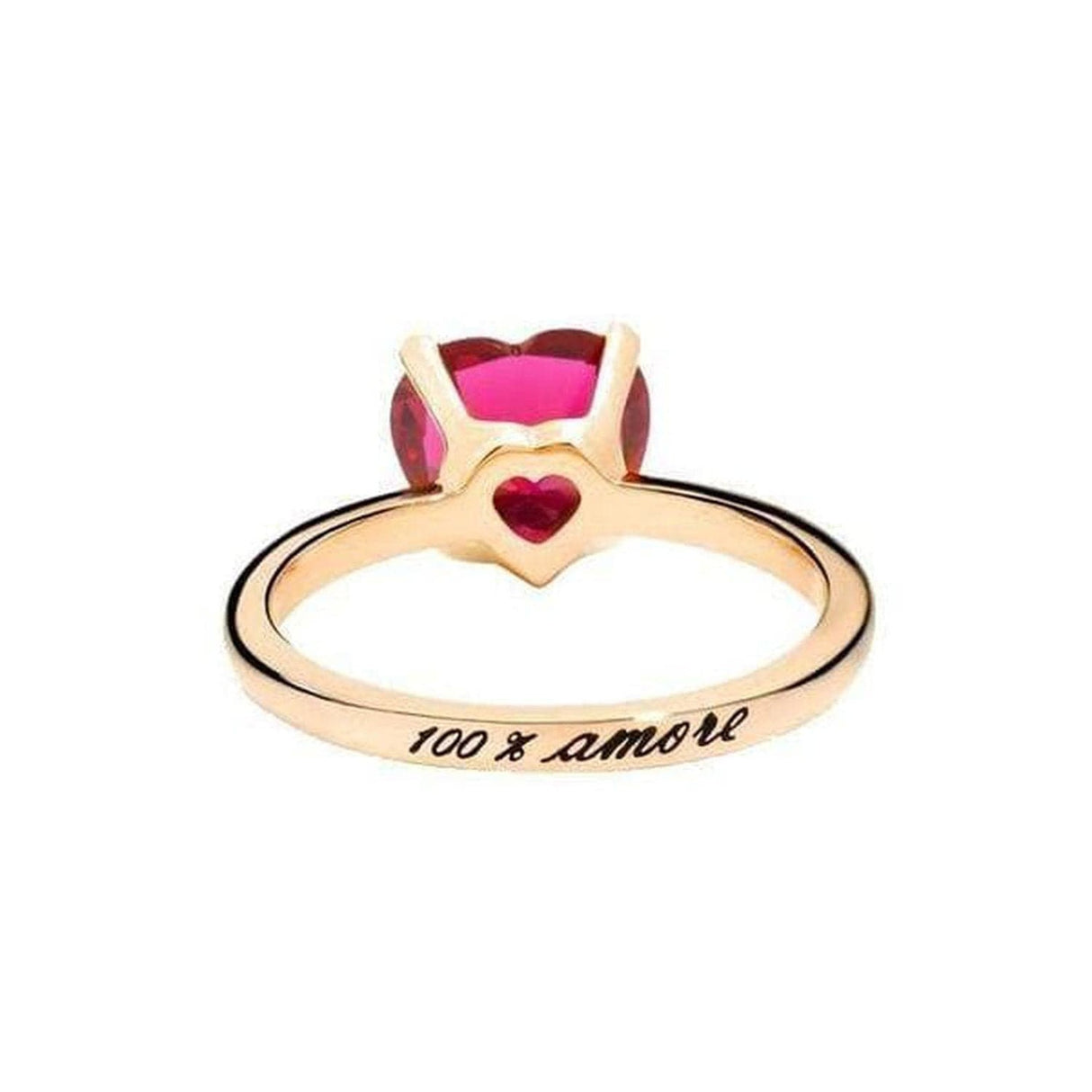 Oro Rosa Ring Pomellato Anello Cuore Rosso Prezzo Anello Dodo