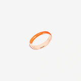 Anello DoDo Rondelle Smalto HyCeram Rosa e Arancio-DODO-Gioielleria Granarelli