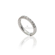 Anello Fedina Half Eternity Diamanti ct 0.56-Anelli-GRANARELLI-Gioielleria Granarelli