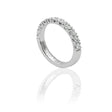 Anelli Anello Fedina con Diamanti 0.89kt in Oro Bianco GRANARELLI