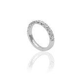 Anelli Anello Fedina con Diamanti 0.89kt in Oro Bianco GRANARELLI