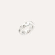 Anello Iconica Oro Bianco e Diamanti Mini-POMELLATO-PA9106EO2WHRDB000-53-Gioielleria Granarelli