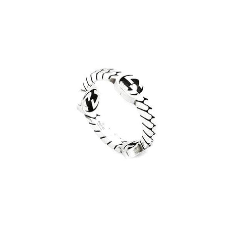 Anello Interlocking G-Anelli-GUCCI- [SKU] -Gioielleria Granarelli