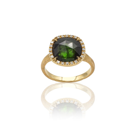 Anelli Anello Jaipur Ametista Verde Diamanti BICEGO