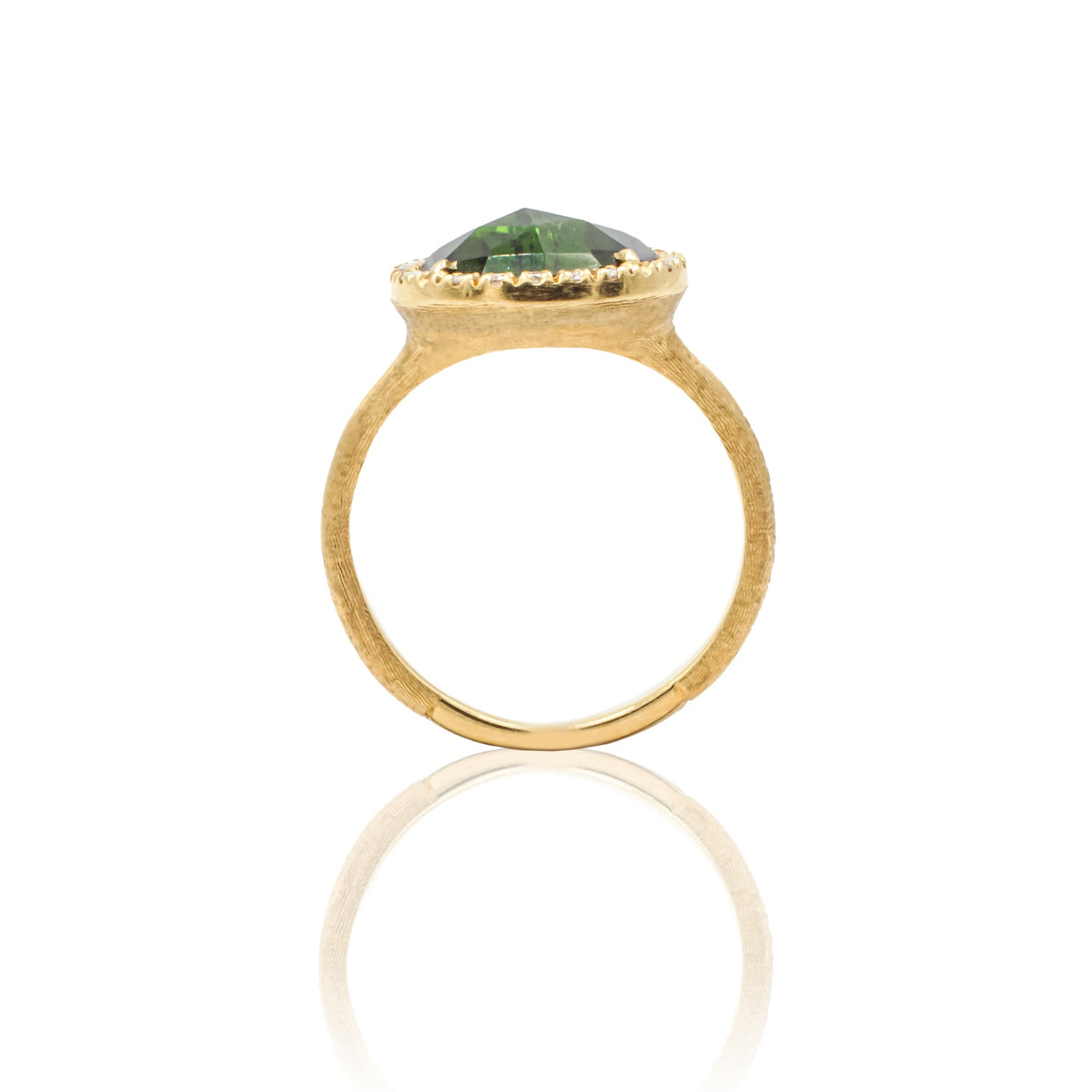 Anelli Anello Jaipur Ametista Verde Diamanti BICEGO