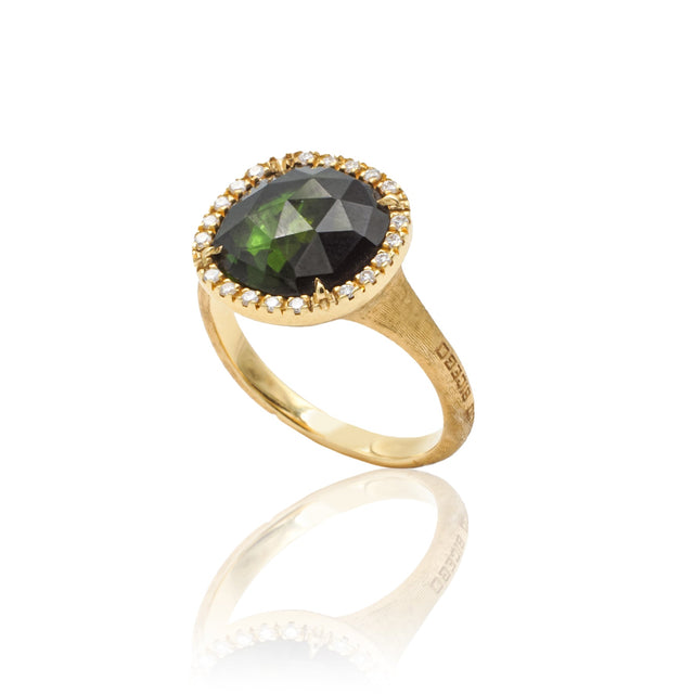 Anelli Anello Jaipur Ametista Verde Diamanti BICEGO