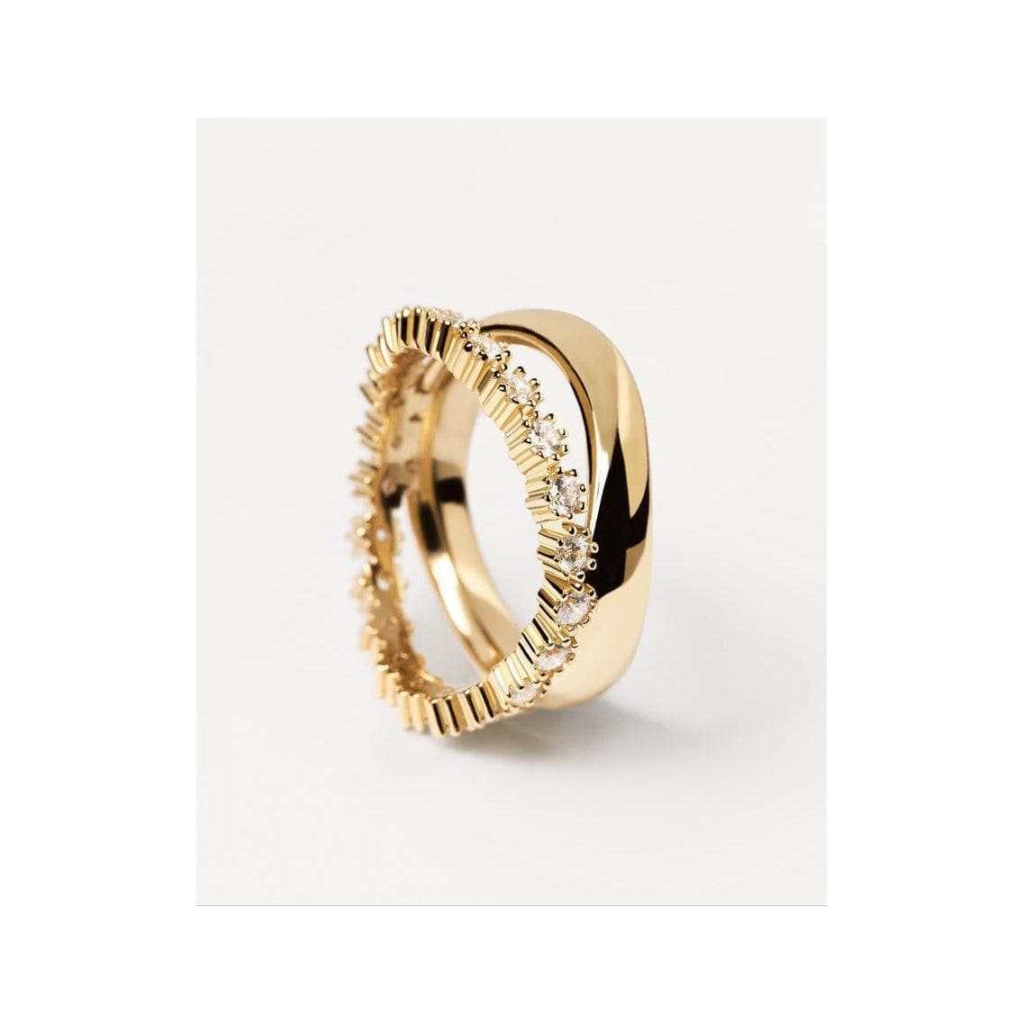 Anello Motion Gold-Anelli-PDPAOLA- [SKU] -Gioielleria Granarelli