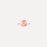 Anello Nudo Classic Oro Rosa e Quarzo Rosa-POMELLATO-PAA1100O6000000QR-53-Gioielleria Granarelli