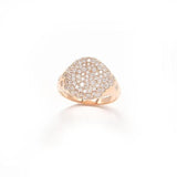 Anello Pavé Oro Rosa-Anelli-BUONOCORE- [SKU] -Gioielleria Granarelli