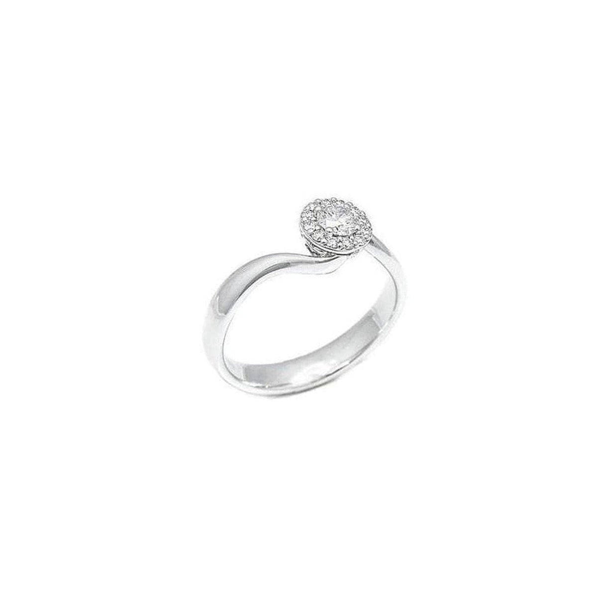Ring Recararo Pavè of brilliant and white gold 518000216