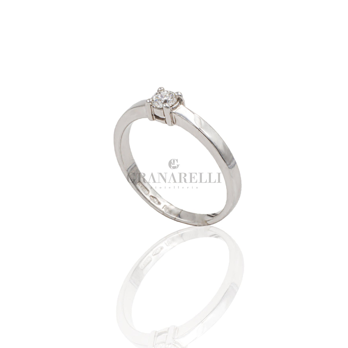 Anello Solitario Diamante kt 0.20-CRIVELLI-234-3636-Gioielleria Granarelli