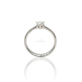 Anello Solitario Diamante taglio Cuore 0.47kt-Anelli-RECARLO-0.47kt G VS - misura 13-Gioielleria Granarelli