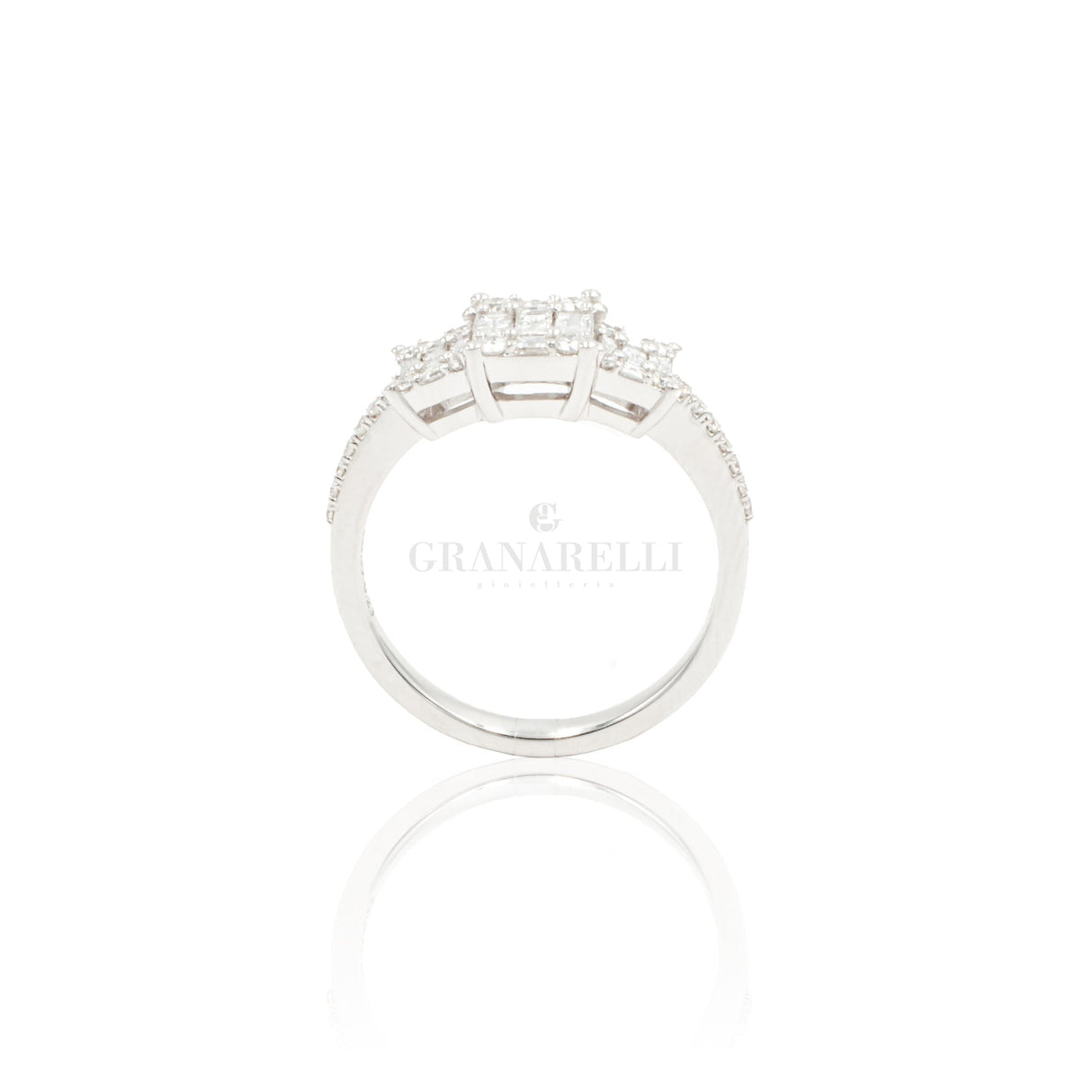 Anello Trilogy Illusione Baguette Oro Bianco-Anelli-CRIVELLI-13-Gioielleria Granarelli