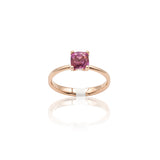 Anello Zaffiro Rosa 1.35kt in Oro Rosa-Anelli-GRANARELLI-13-Gioielleria Granarelli