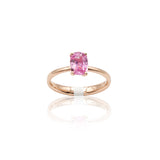 Anello Zaffiro Rosa 1.37kt in Oro Rosa-Anelli-GRANARELLI-13-Gioielleria Granarelli