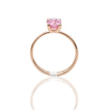 Anello Zaffiro Rosa 1.74kt in Oro Rosa-Anelli-GRANARELLI-13-Gioielleria Granarelli