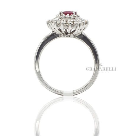 Anello con Rubino 1.06kt e Diamanti-Anelli-GRANARELLI-Gioielleria Granarelli