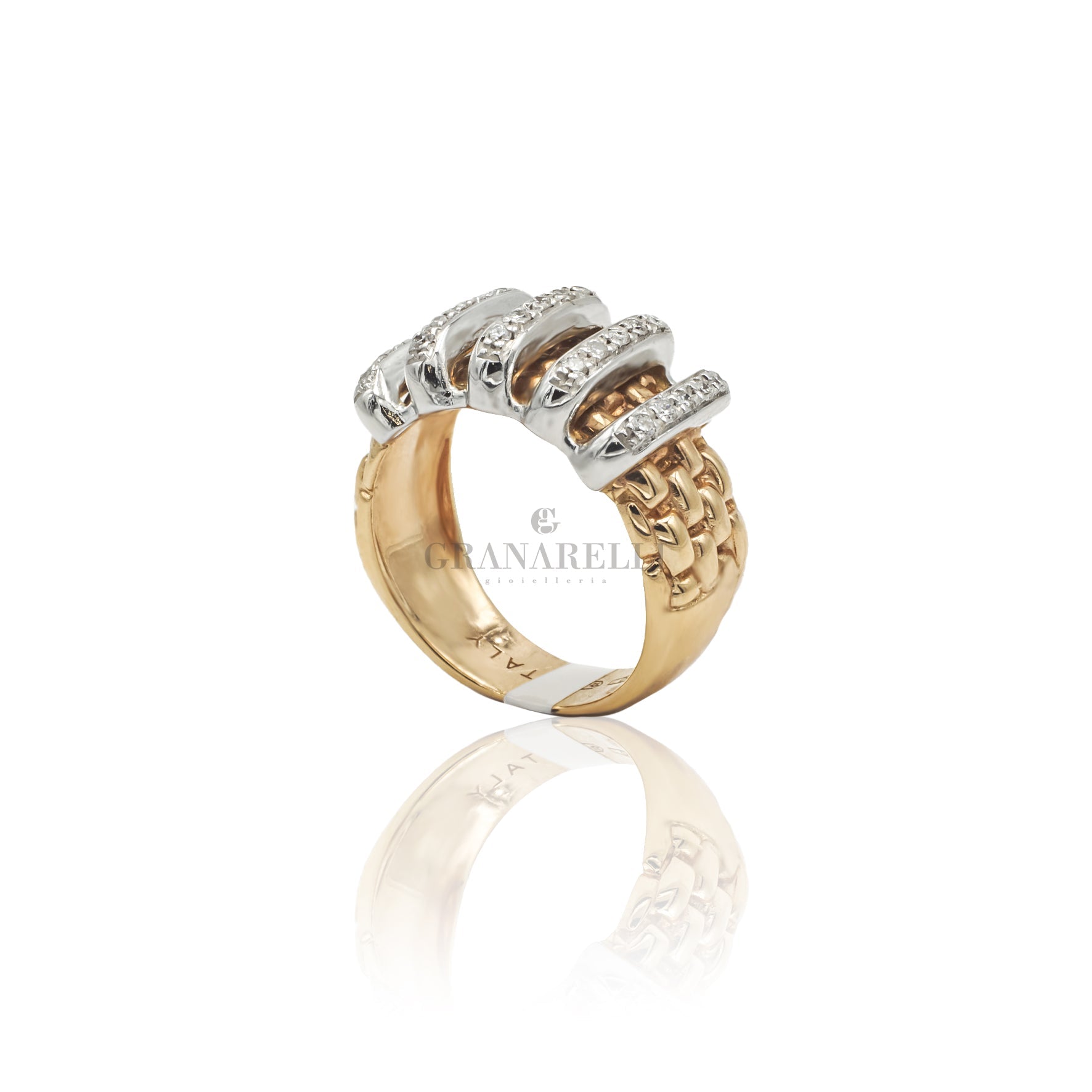 Anello fascia clearance oro rosa