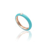 Anello in Oro Rosa Placcato Colore e Diamante-Anelli-BUONOCORE- [SKU] -Gioielleria Granarelli