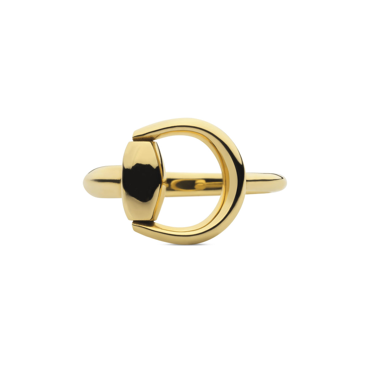 Anello Horsebit Oro Giallo-Anelli-GUCCI-Gioielleria Granarelli