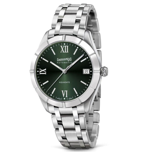 Aquadate Verde GRANDE TAILLE 41mm-Orologi-EBERHARD-Gioielleria Granarelli