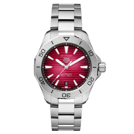 Aquaracer professional 200 Automatico Rosso Red-Orologi-TAG HEUER-Gioielleria Granarelli