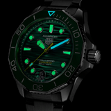 Aquaracer Professional 300 Date Automatico Verde Acciaio-Orologi-TAG HEUER-Gioielleria Granarelli