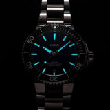 Aquis Date Blu 41,5 mm-Orologi-ORIS- [SKU] -Gioielleria Granarelli