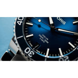 Aquis Date blu 41,5 mm Calibro 400-ORIS-01 400 7769 4135-07 8 22 09PEB-Gioielleria Granarelli