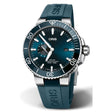 Aquis Small Second Date Blu-Orologi-ORIS-Gioielleria Granarelli