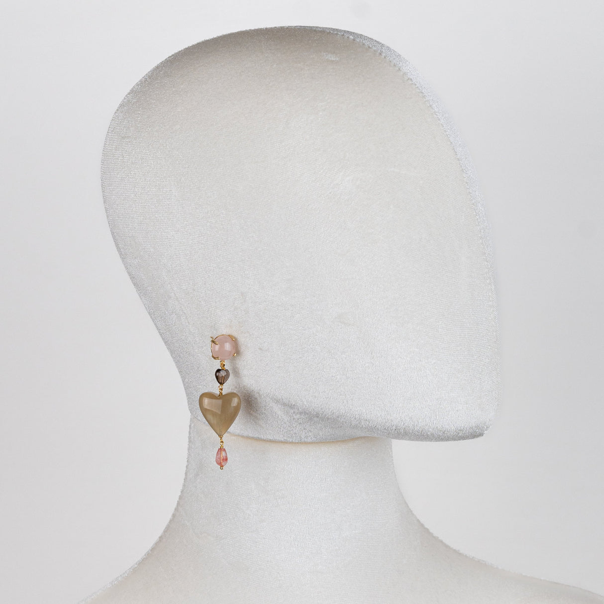 Mono tambourine earring with nappi
