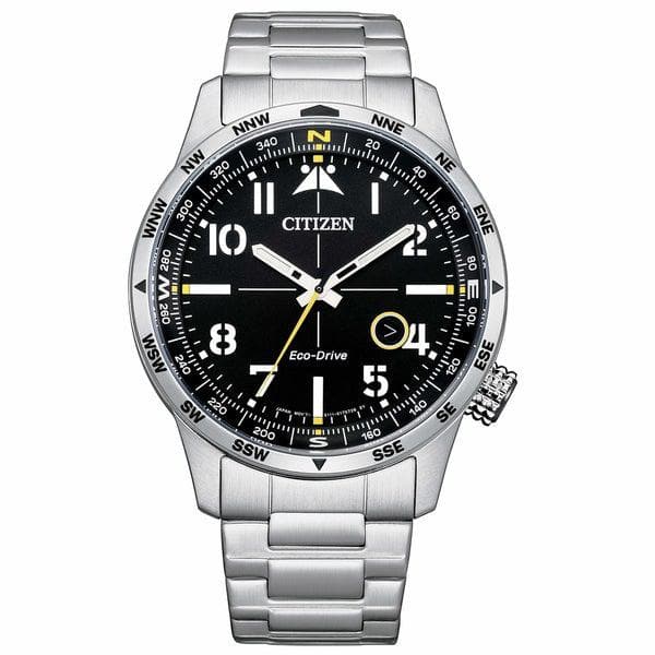 Aviator Eco Drive BM7550-87E-Orologi-CITIZEN- [SKU] -Gioielleria Granarelli