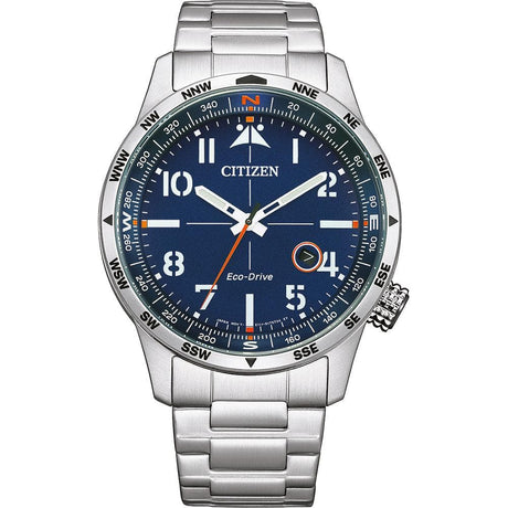 Aviator Eco Drive BM7550-87L-Orologi-CITIZEN- [SKU] -Gioielleria Granarelli