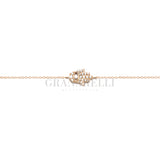Bracciale Mano di Fatima in Oro Rosa