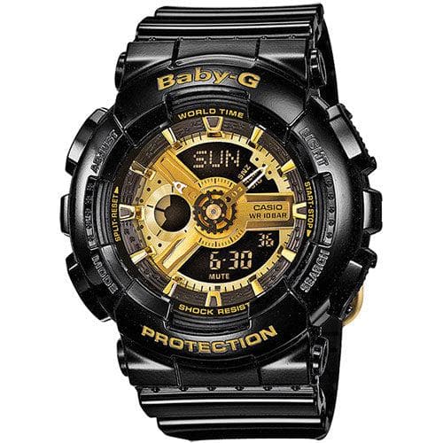 Baby-G Protection Black and Gold-Orologi-CASIO- [SKU] -Gioielleria Granarelli