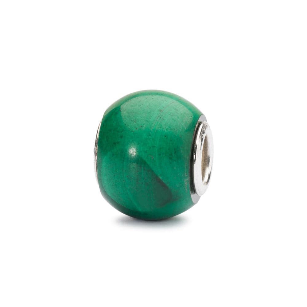 Bead Malachite Rotonda-Beads-TROLLBEADS- [SKU] -Gioielleria Granarelli