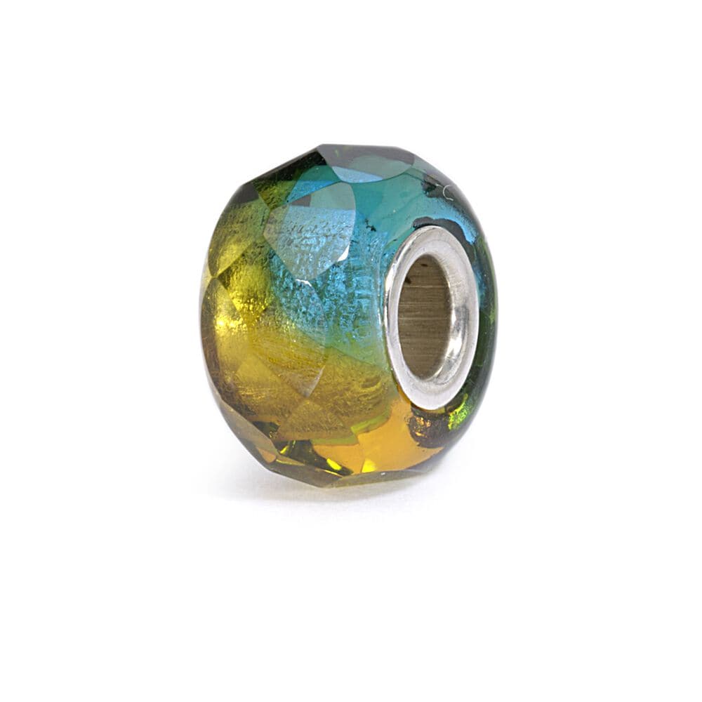 Bead Prisma Turquoise-Beads-TROLLBEADS- [SKU] -Gioielleria Granarelli