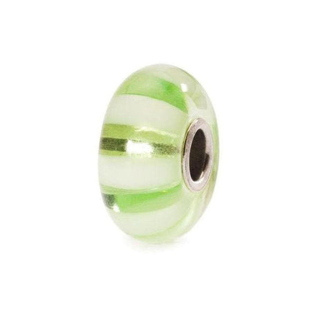 Bead Trollbeads Strisce Verde Limone-Beads-TROLLBEADS- [SKU] -Gioielleria Granarelli