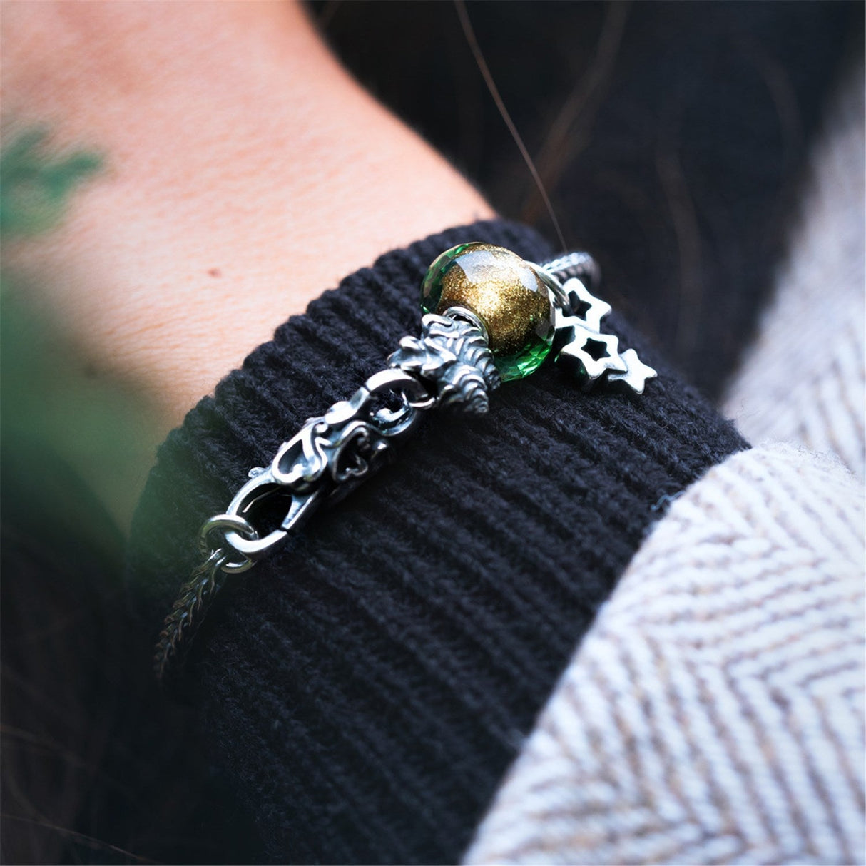 Bracciale Amore Incondizionato-Beads-TROLLBEADS-Gioielleria Granarelli